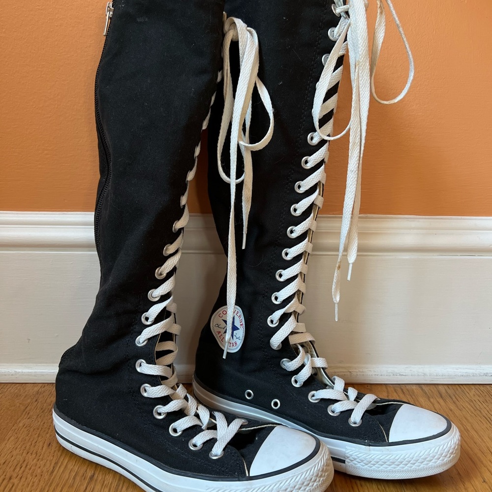 Converse All Star Knee High unisex sneakers, mens 5, womens 7